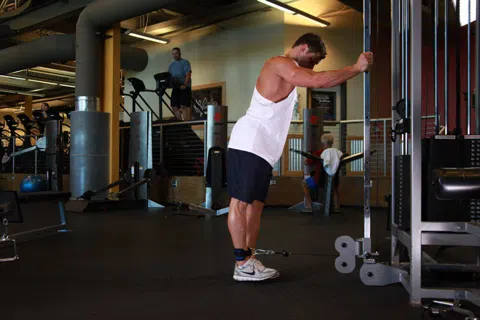 Correct form for Cable Glute Kickback