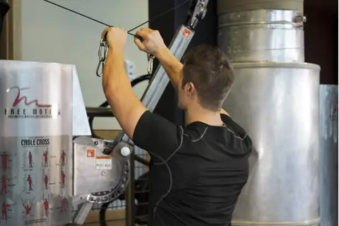 Correct form for Cable Rear Delt Fly