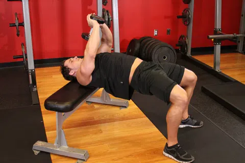Correct form for Dumbbell Pullover
