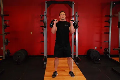 Correct form for Kettlebell Thruster