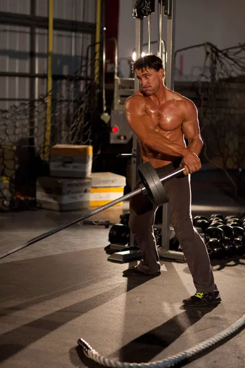 Correct form for Landmine Rotation