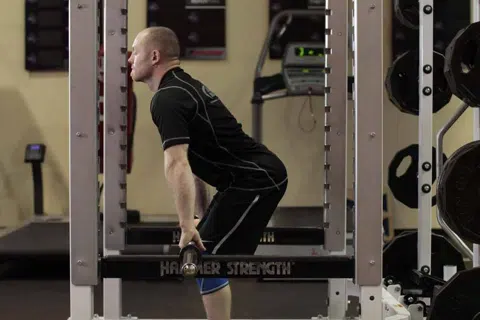 Correct form for Rack Pull