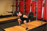 Wide-Stance Barbell Squat